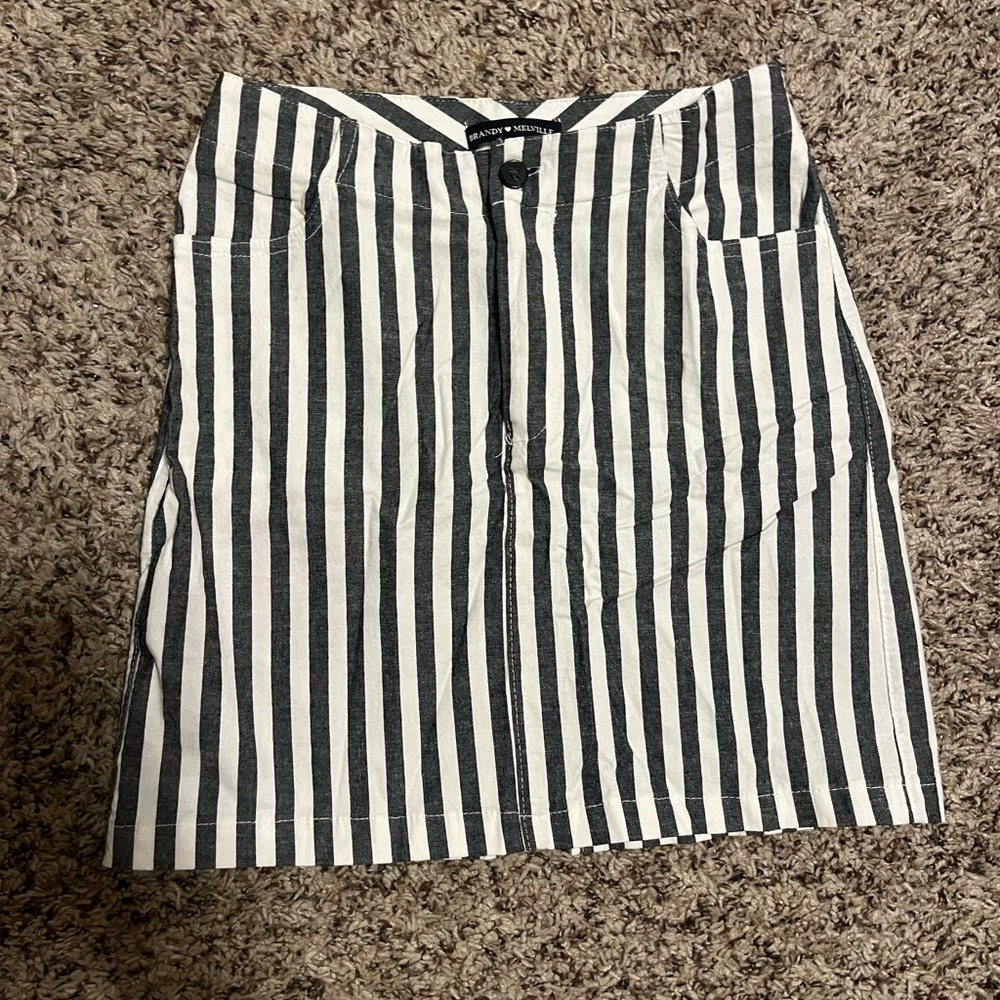 Brandy Melville stripe skirts